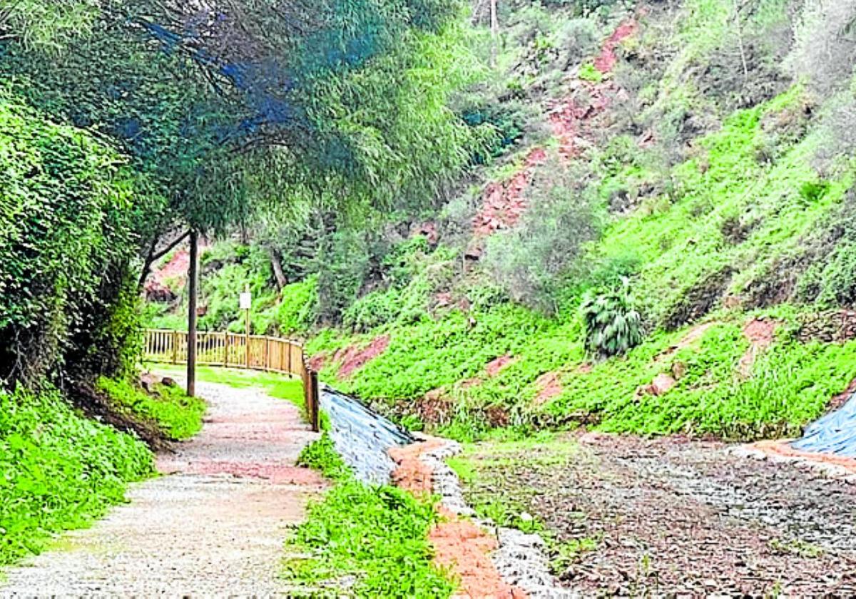 Park und Wanderweg Las Presas durch Maßnahmen wiederhergestellt