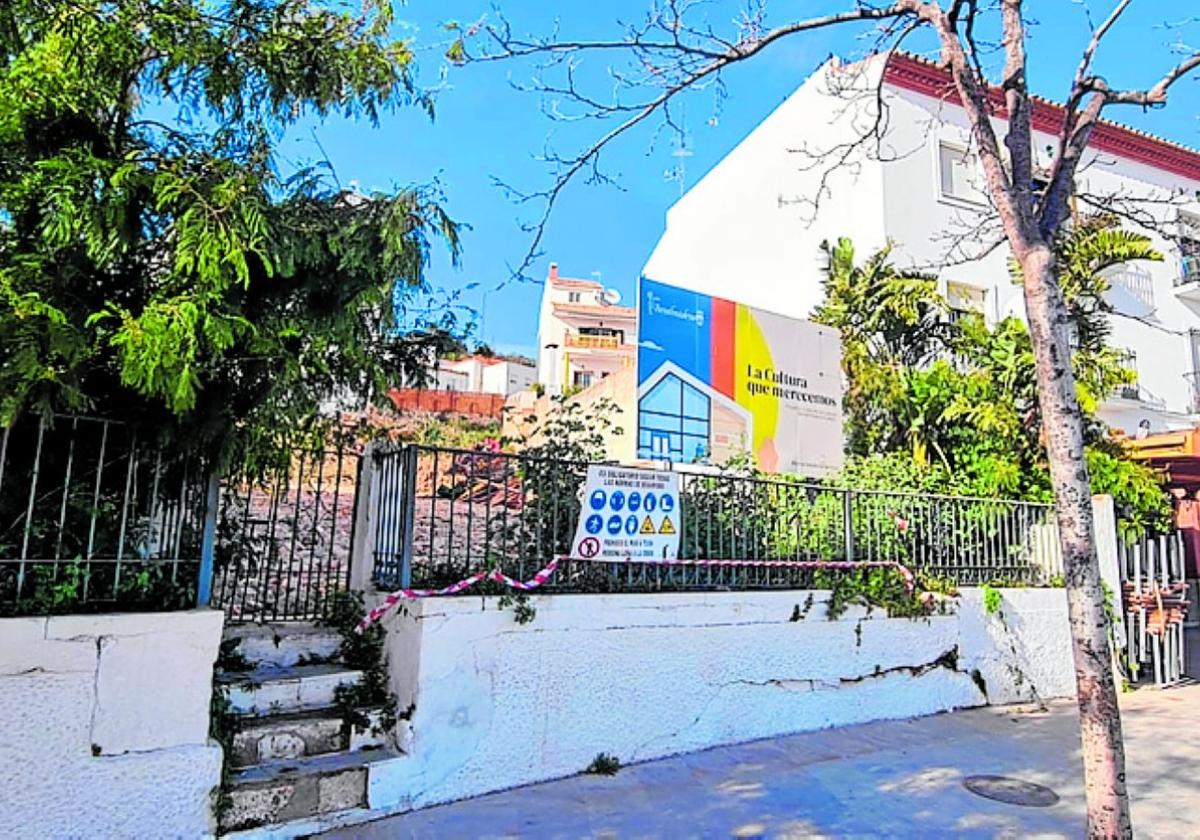 Abriss von Gebäude in Benalmádena Pueblo eröffnet neue Ansichten