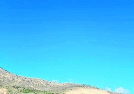 Der Monte Calamorro von Arroyo de la Miel aus betrachtet.