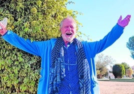 Karl Straub in Torrox, wo er sich zusammen mit seiner Frau Heidi bevorzugt im Winter aufhält.