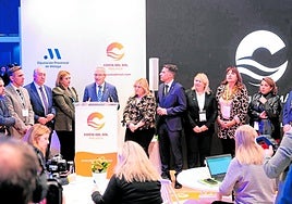 Der Präsident des Tourismusverbandes Costa del Sol stellte die Zahlen für den Flughafen Málaga vor.