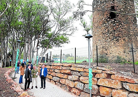 Baustadtrat José Eduardo Díaz besuchte die Umgebung von El Ancón.