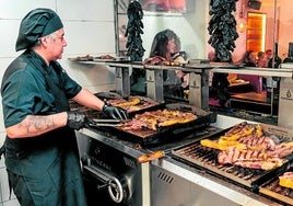 Fleisch spielt die Hauptrolle im El Gaucho de Banús.