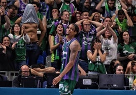 Unicajas Tyson Carter hätte fast zum Sieg getroffen.