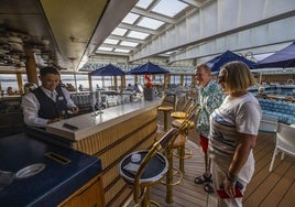 Archivbild eines Kreuzfahrtschiffs
