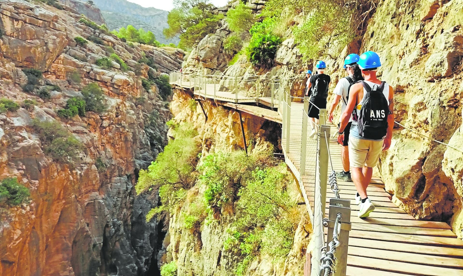 Auf dem Königsweg durch die Schlucht