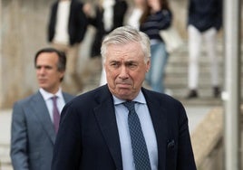 Startrainer Carlo Ancelotti.