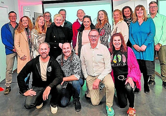 16 Selbstständige haben am Donnerstag an dem Unternehmertreffen in Fuengirola teilgenommen