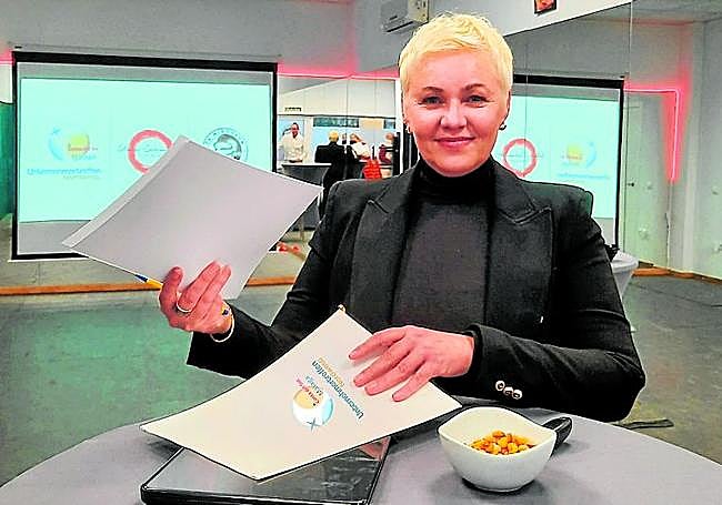 Helene Hutter ist die neue Leiterin der deutschspracigen Unternehmertreffen.