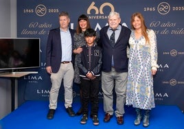 Die Familie Lima bei der Feier zum 60-jährigen Bestehen des Hotels.