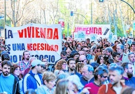 Proteste in Zaragoza am Samstag.