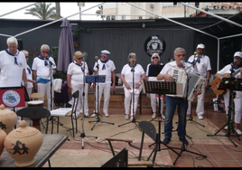 Der Shanty-Chor Andalucía bei einem seiner beliebten Konzerte.