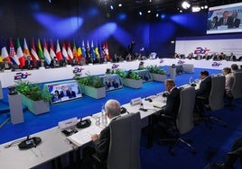 EU-Finanzminister am letzten Freitag in Warschau.