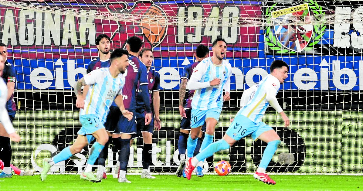 FC Málaga holt wichtigen Punkt bei SD Eibar und hat jetzt zwei Heimspiele vor der Brust
