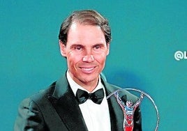 Nadal bei der Gala.