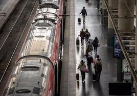 Der Bahnhof Atócha in Madrid am Montag.