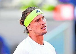 Zverev haderte in Madrid.