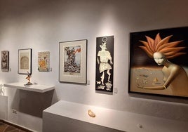 Einige Werke der Ausstellung.