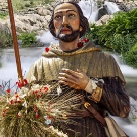 Plakat der diesjährigen Ausgabe mit der Figur des San Isidro.