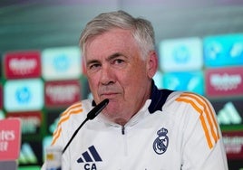 Ancelotti am Dienstag.