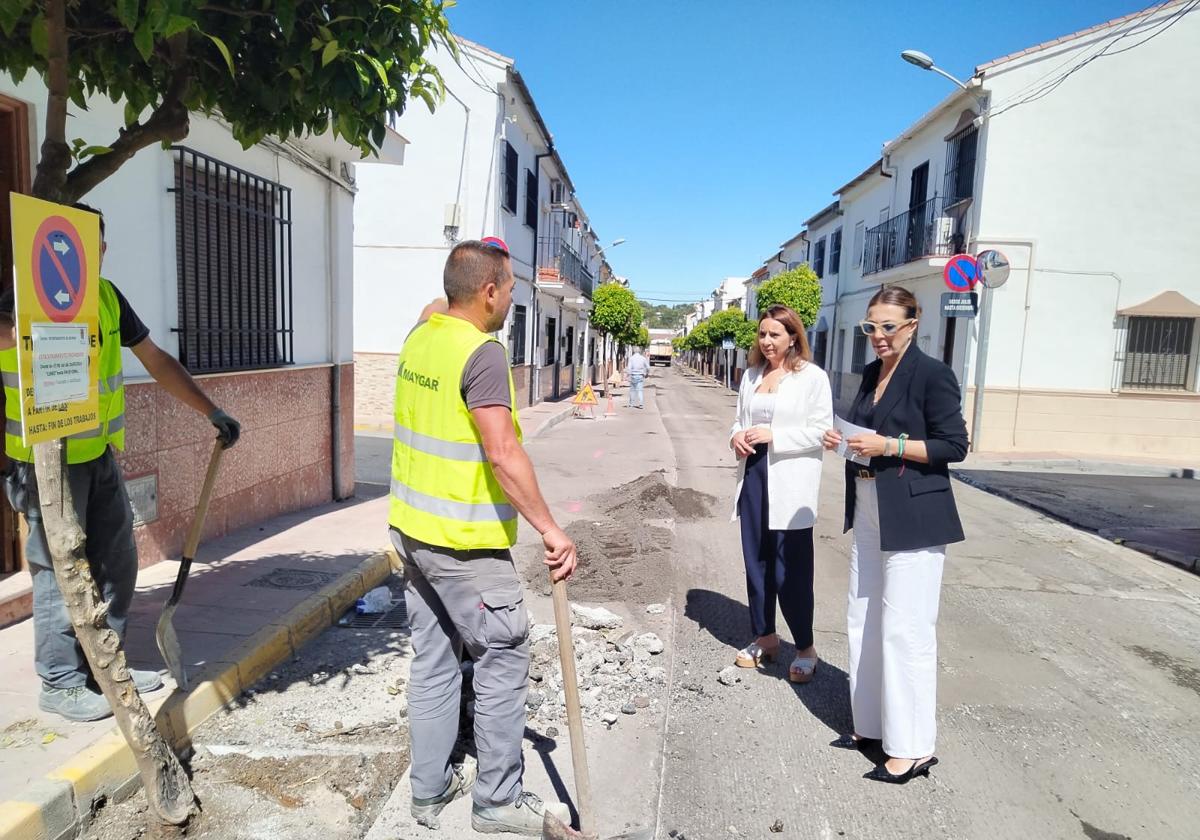 Ronda beginnt mit der Asphaltierung von zehn Straßen der Stadt