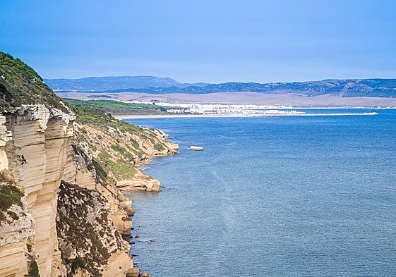 Blick vom Naturpark La Breña in Richtung Barbate