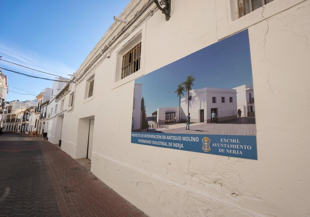Alte Ölmühle in Nerja soll zum Interpretationszentrum für das industrielle Erbe der Stadt werden