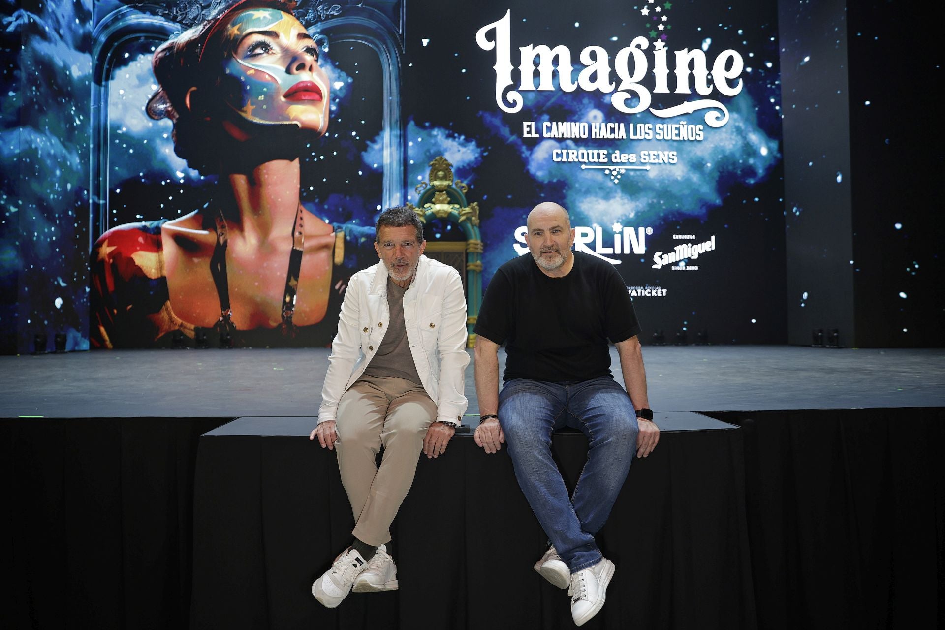 Die Zirkusshow 'Imagine' erfindet sich mit der stimmlichen Untermalung von Banderas neu