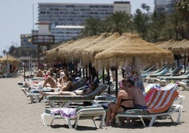 In Andalusien wird nach wie vor Strand-Wetter sein.