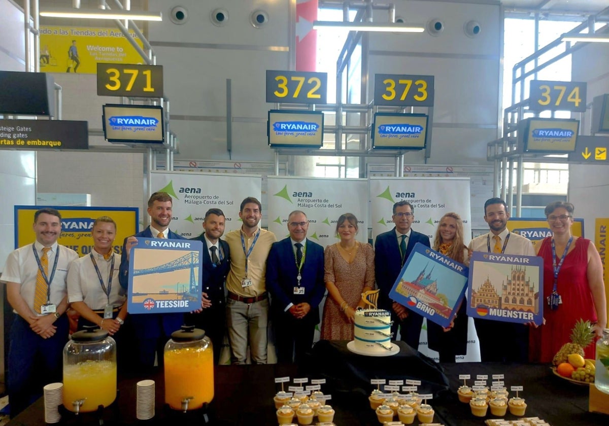 Ryanair eröffnet drei neue Strecken vom Flughafen Malaga aus