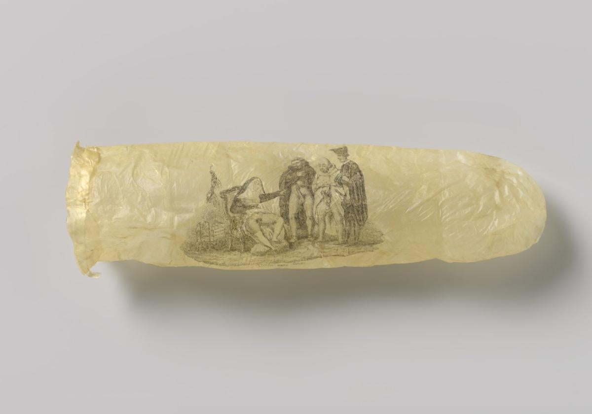 Museum in Amsterdam zeigt 200 Jahre altes Kondom