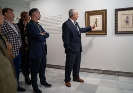 Eine Ausstellung im Ausstellungszentrum von Benalmádena Costa Ende 2023..