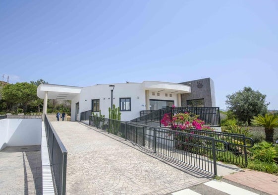 Ansicht des Tierfriedhofes.