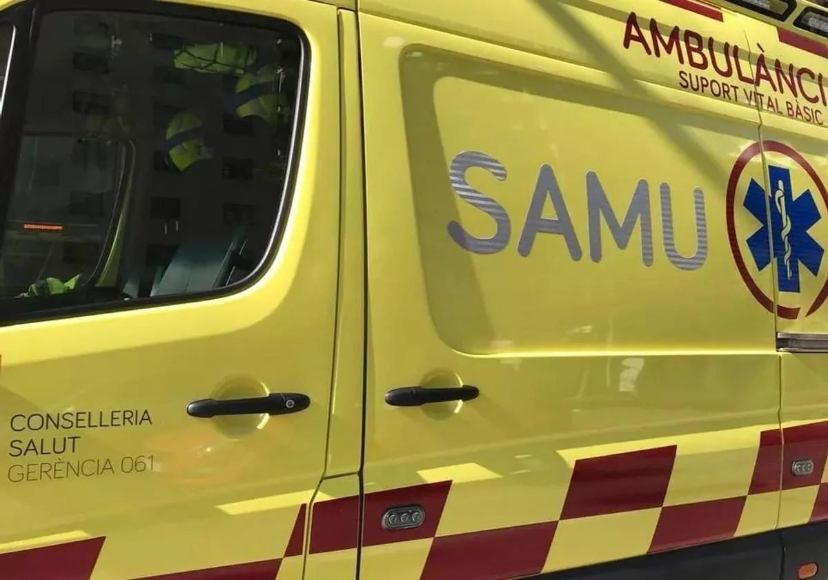 Eine Ambulanz des balearischen Rettungsdienstes SAMU.