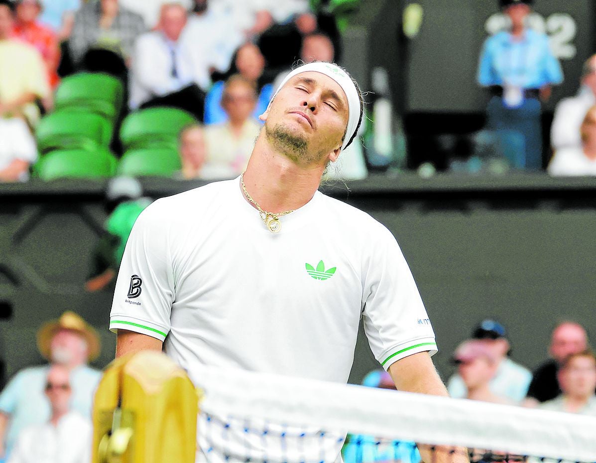 Der deutsche Tennisstar hatte nicht nur bei Wimbledon mit sich zu kämpfen.