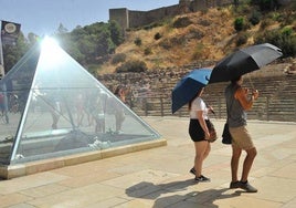 Wetterumschwung: von Hitze mit Terral-Wind zu sinkdenden Temperatunten und möglichem Regen in Málaga