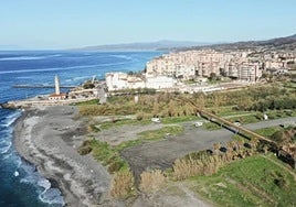 Computergrafik der künftigen Brücke.