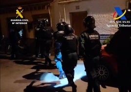 Die große Drogenbande an der Küste Granadas wurde in einem gemeinsamen Großeinsatz zur Strecke gebracht.