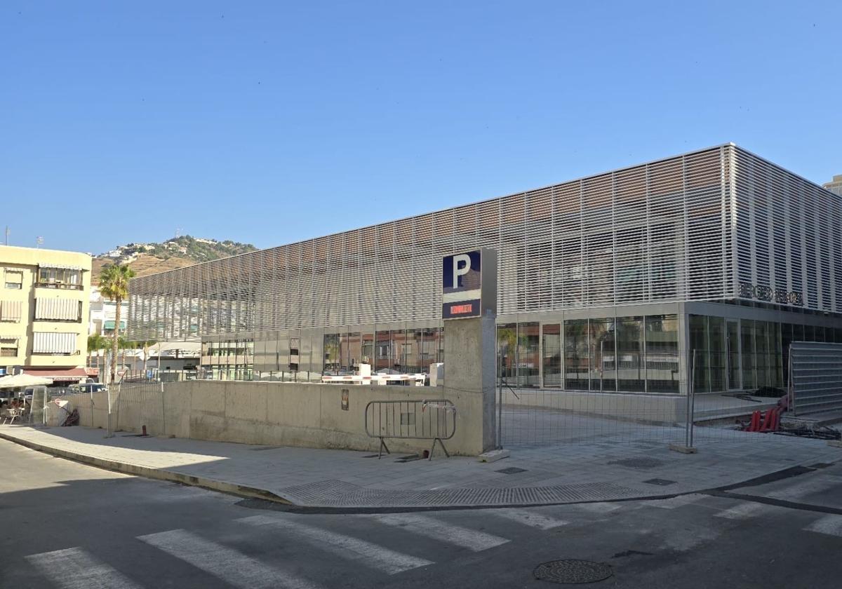 Die neue Parkhaus im Zentrum von Almuñécar.