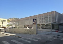 Die neue Parkhaus im Zentrum von Almuñécar.