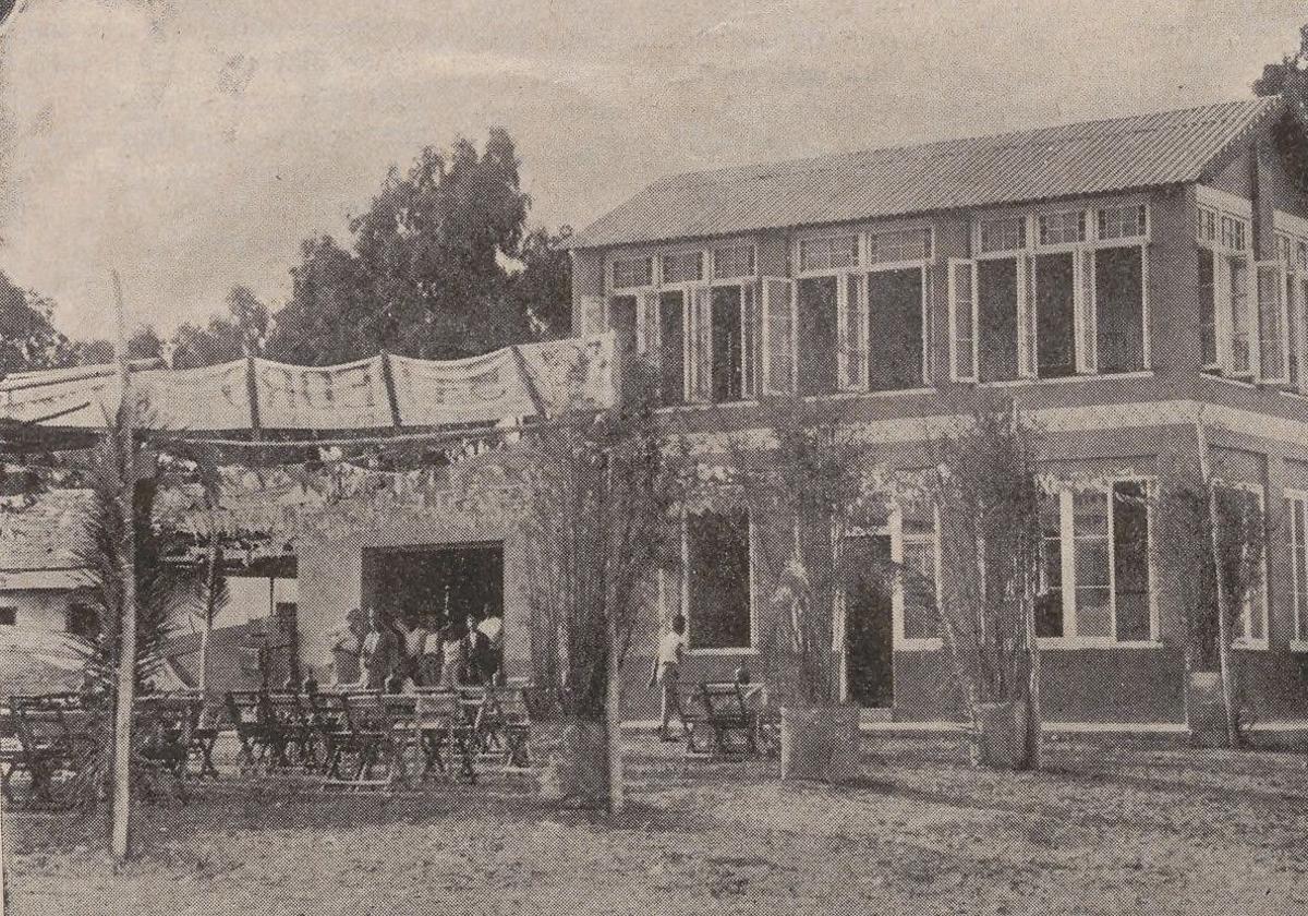 Casa Pedro im Jahr 1932.