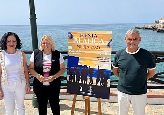 Präsentation der Fiesta Blanca von Nerja.