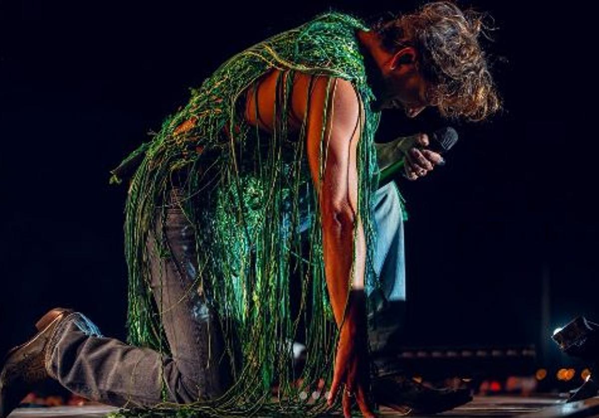 Manuel Carrasco, auf einem in den sozialen Medien geteilten Bild von seinem Konzert in Marbella.