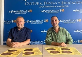 A. García Gilabert (r.) und A. Cantudo bei der Präsentation.