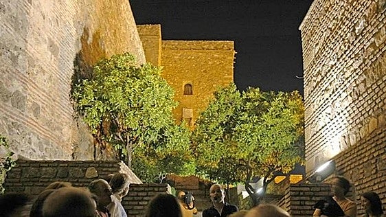 Mit der neuen Beleuchtung sollen nächtliche Besuche in der Alcazaba möglich werden.