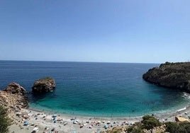 Strand von Castell de Ferro.