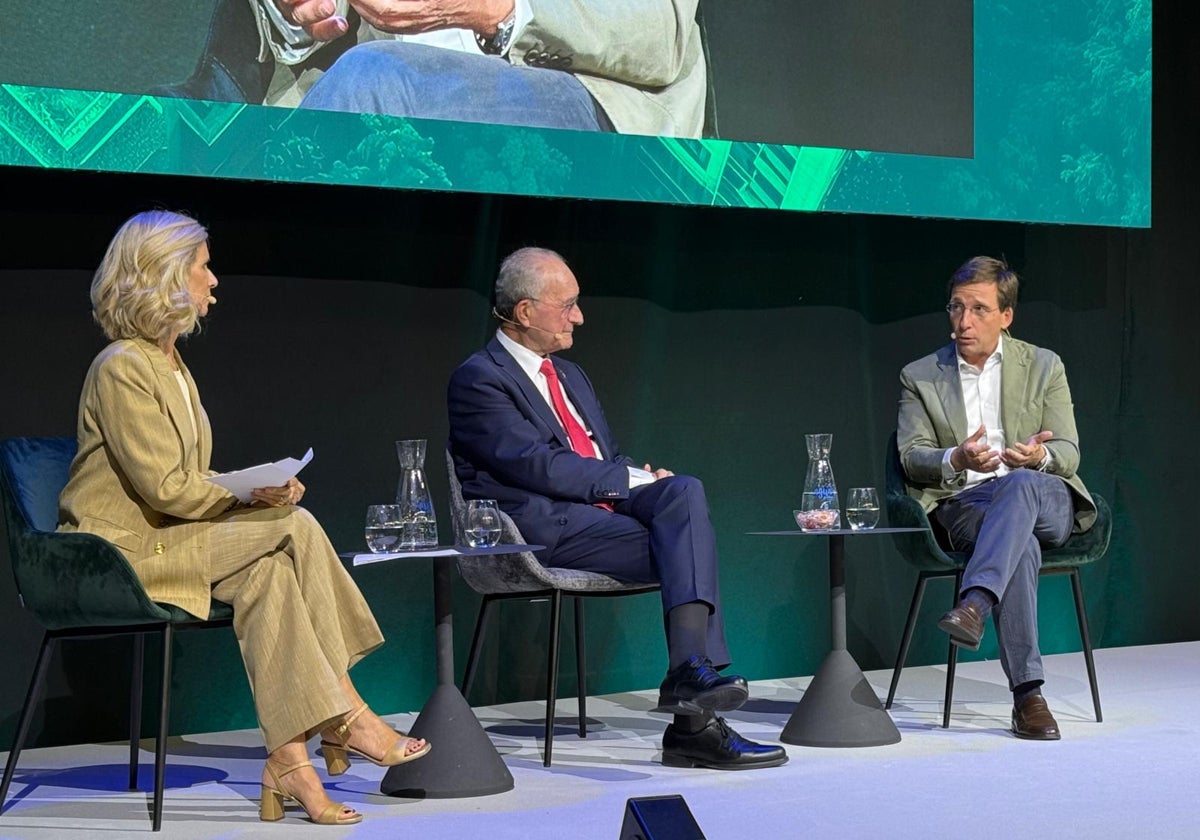 Cristina Garmendia, Paco de la Torre und José Luis Martínez-Almeida.