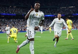 Weltfußballer Vinicius Junior schießt Real Madrid an die Spitze