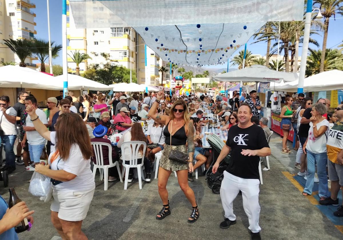 Am Sonntagnachmittag herrschte immer noch gute Stimmung auf dem Fest.