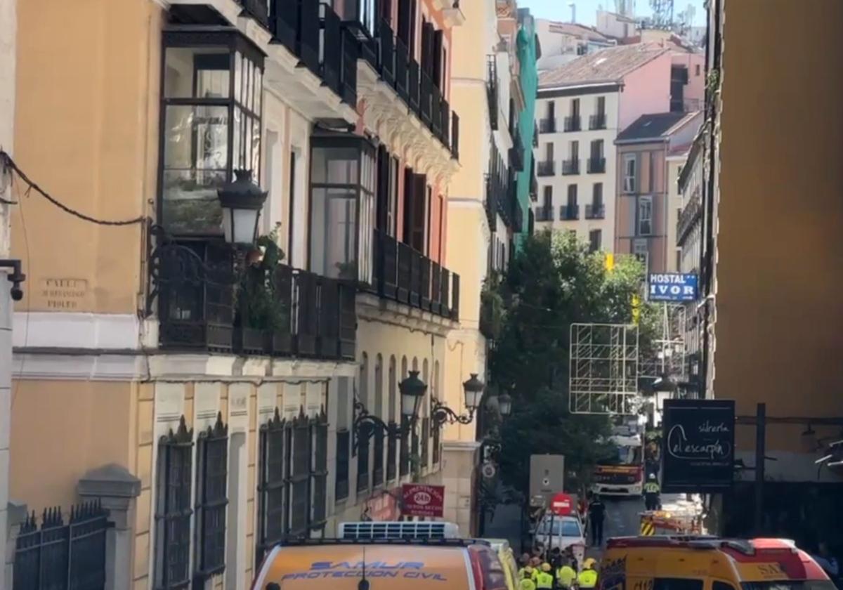 Verletzte und Vermisste nach Gebäudeeinsturz in Madrid